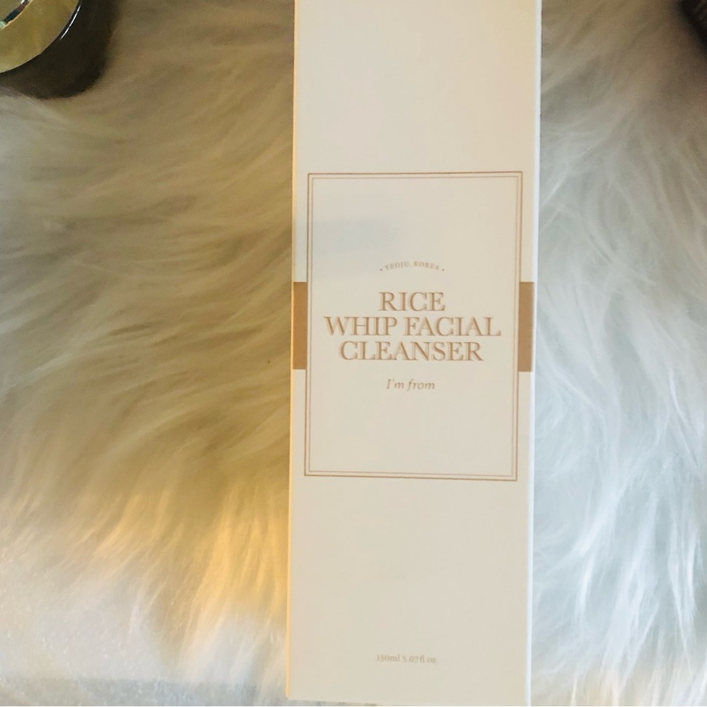Rice Whip Facial Cleanser - White/Gold 150ml